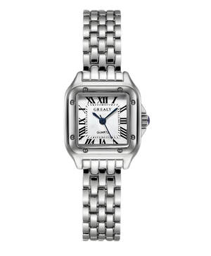 Luxury Gold Square Women’s Watch | Timeless Elegance